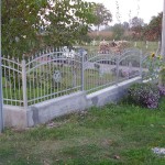 Dvorišna kovana ograda Bušljetić Doboj BiH