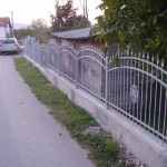 Dvorišna kovana ograda Bušljetić Doboj BiH