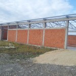 Krovna konstrukcija Doboj BiH Na ovoj krovnoj Konstrukciji površine 1100m2 korišten je rešetkasti krovni nosač (binder) raspona od 21m bez oslonca u sredini.