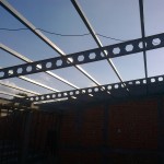 Krovna konstrukcija na objekti Kulturni centar Stanari kod Doboja