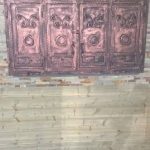 Vrata na kaminu u Holandiji