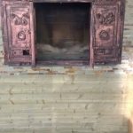 Vrata na kaminu u Holandiji