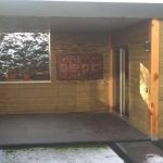 Vrata na kaminu u Holandiji